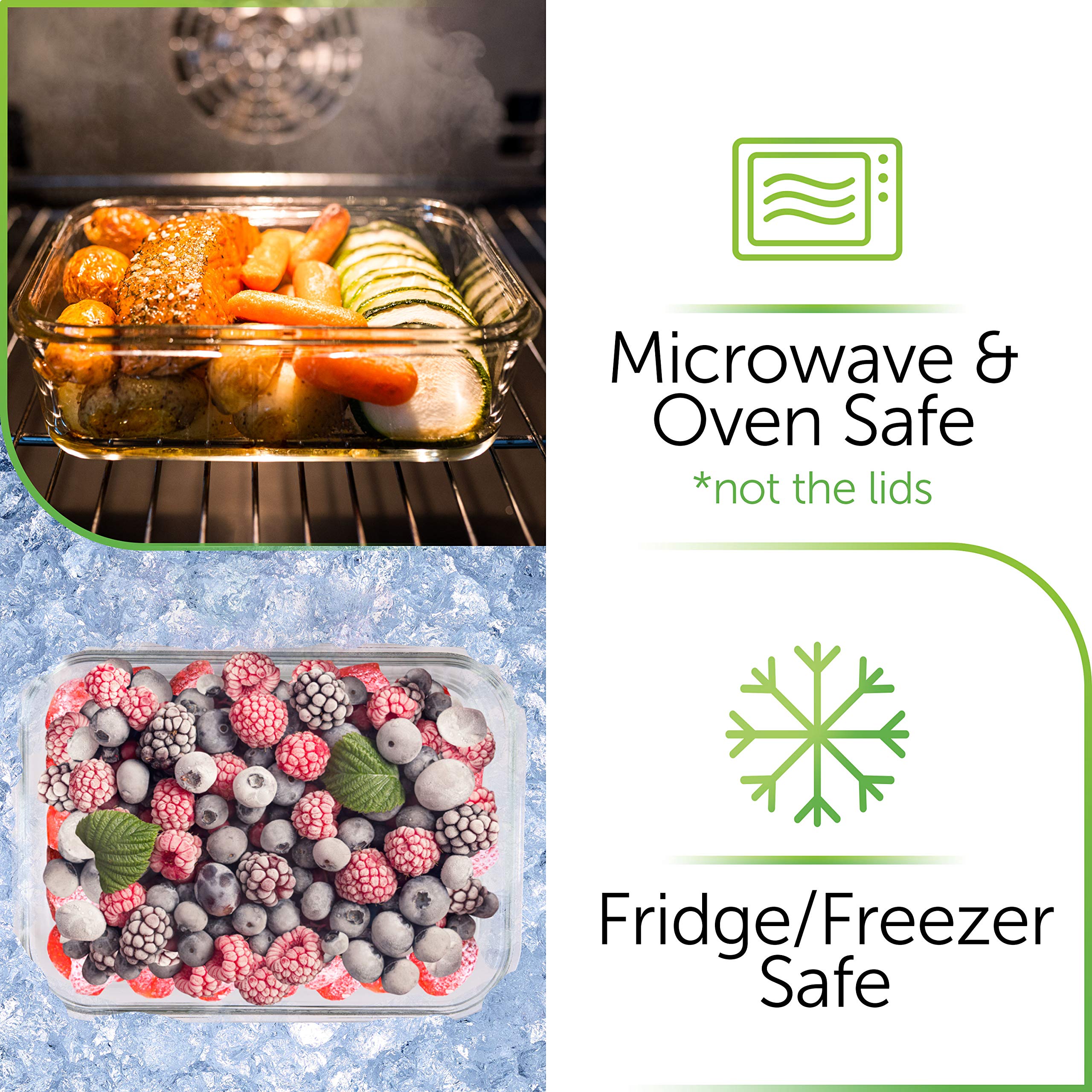 PrepNaturals set ready for freezer to oven transitions for versatile meals.