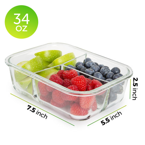 PrepNaturals multi-compartment-style lunch container for portioned meals