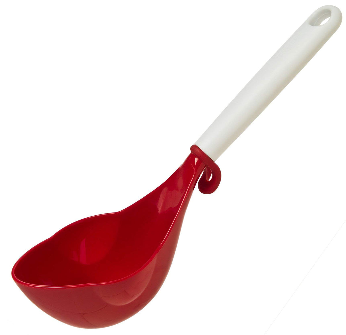 PREPWORKS canning scoop angle design reaches pot corners for easy scooping.