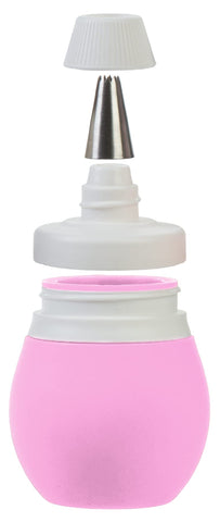 Prepworks frosting bulbs store tips inside and are dishwasher safe for cleanup.