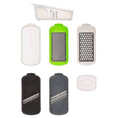 PrepWorks fine grater with safety edge delivers fine texture.
