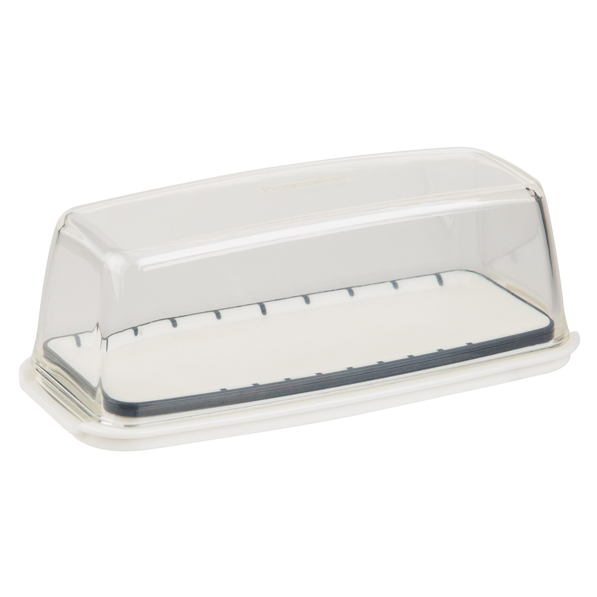 Clear lid with non slip base enables easy access and stable storage for PREPWORKS ProKeeper.