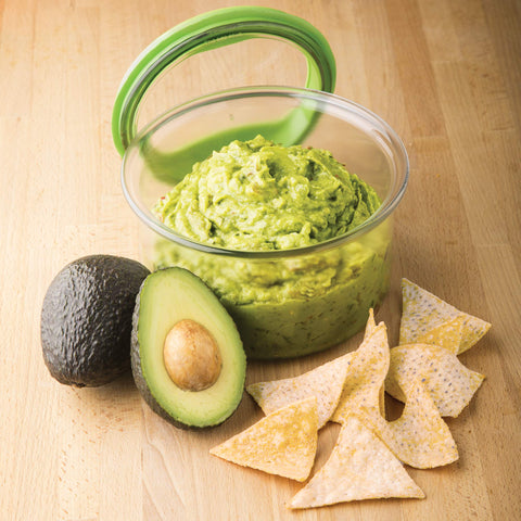 PREPWORKS ProKeeper four-cup capacity holds guacamole for a family.