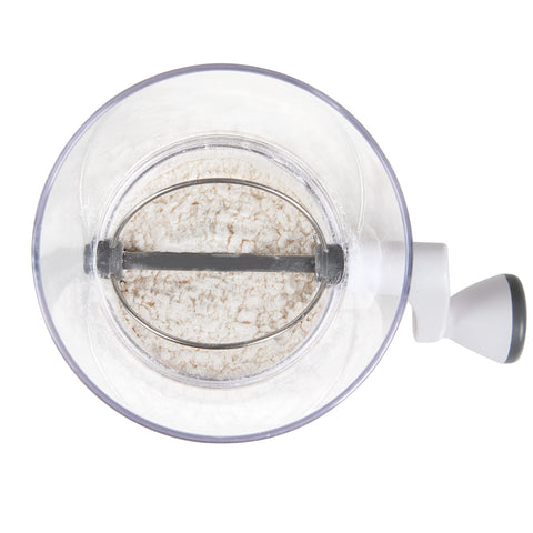 PREPWORKS Quick Sifter dispenses ingredients directly into your container to reduce mess.