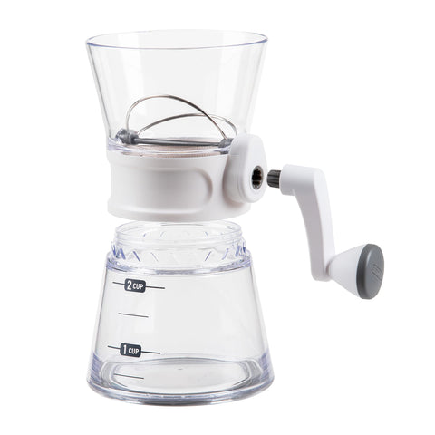 PREPWORKS Quick Sifter handles powdered sugar dusting for cakes and pastries.