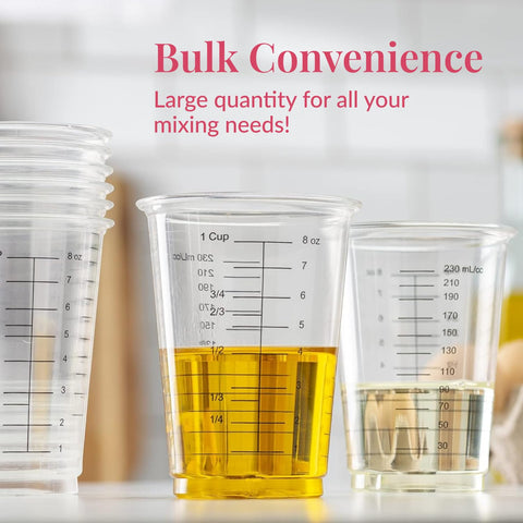 Prestee cups for dry and wet ingredients simplify baking and crafting workflows
