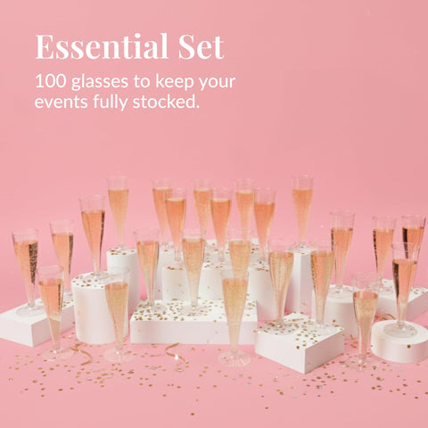Prestee mimosa-bar glasses 4.5 oz perfect for brunch celebrations.