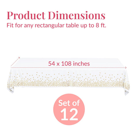 Prestee waterproof and stain-resistant table cover