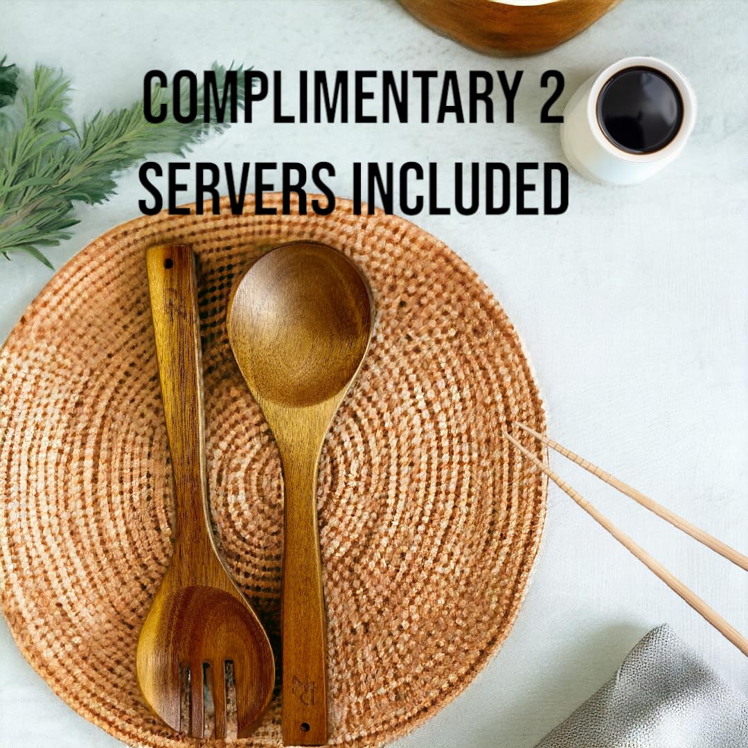 PRESTIGE NOOK wooden serving utensils included for easy serving