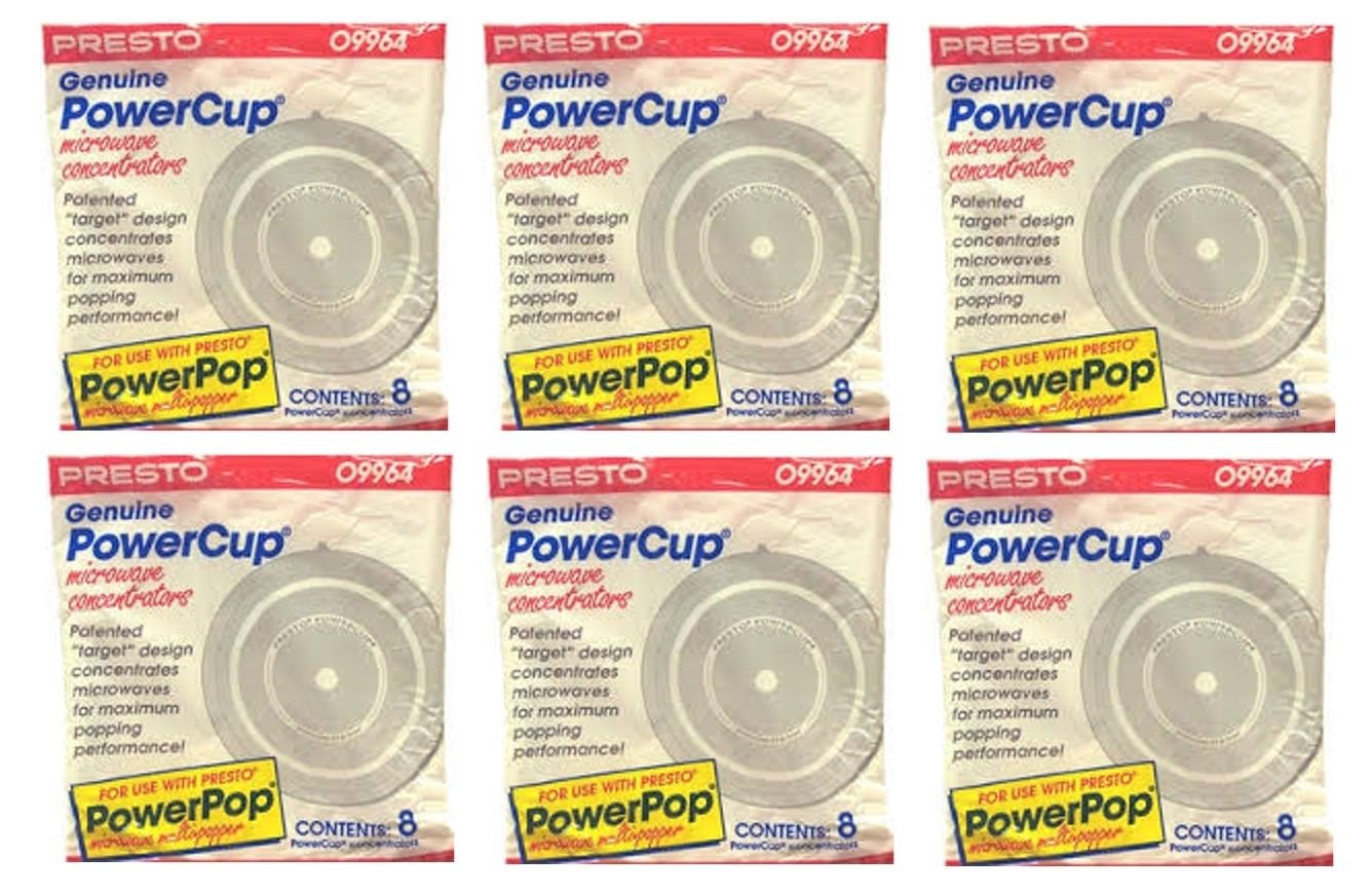 Presto Cup Concentrator Micro BG8 concentrates microwaves for more even popping with PowerPop multipopper