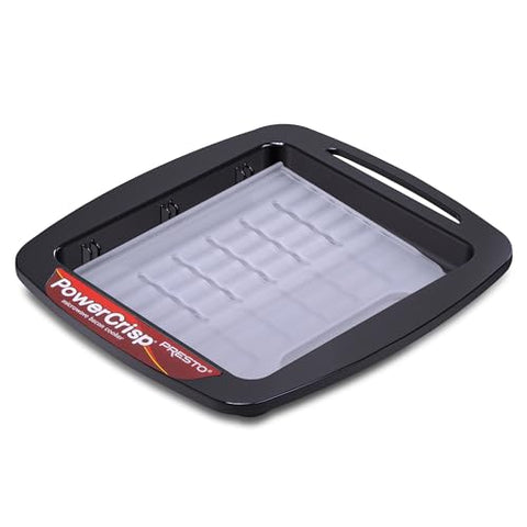 Presto microwave bacon cooker dishwasher-safe tray simplifies cleanup after meals.