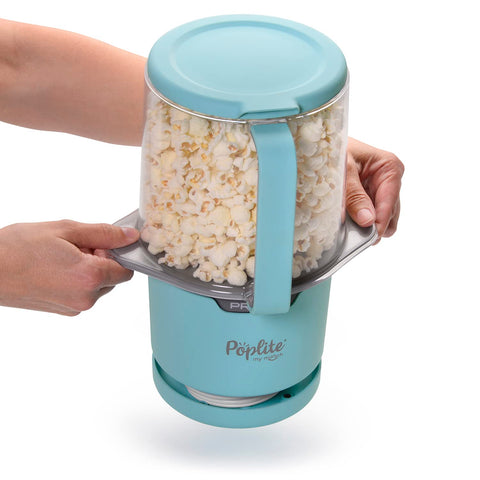 Presto PopLite My Munch blue compact design simplifies cleanup.