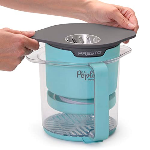 Presto PopLite My Munch serving bowl with lid for convenient serving.
