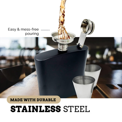 Pretty Inappropriate funnel included for easy pours.
