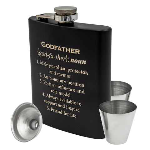Pretty Inappropriate Godfather proposal gift ready for a memorable moment