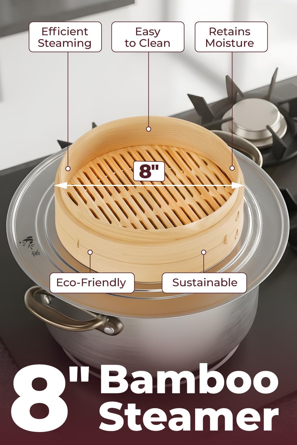 Prime Home Direct easy-care steamer with simple cleaning steps.