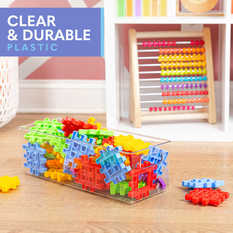 Primebox versatile storage bin for closet, bathroom, and laundry spaces.