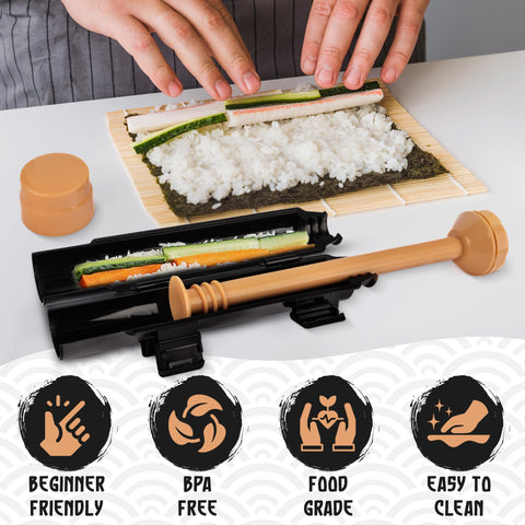 Primely At-Home Sushi Roll in process during dinner prep