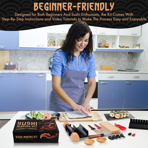 Primely Precision Sushi Tools help achieve restaurant-quality results