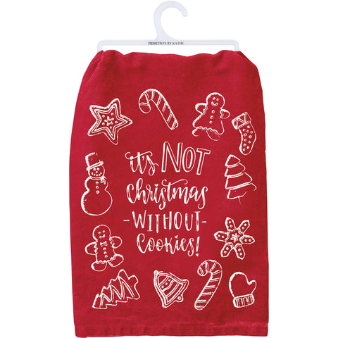 Primitives by Kathy cookie towel design for festive kitchen decor and gifting