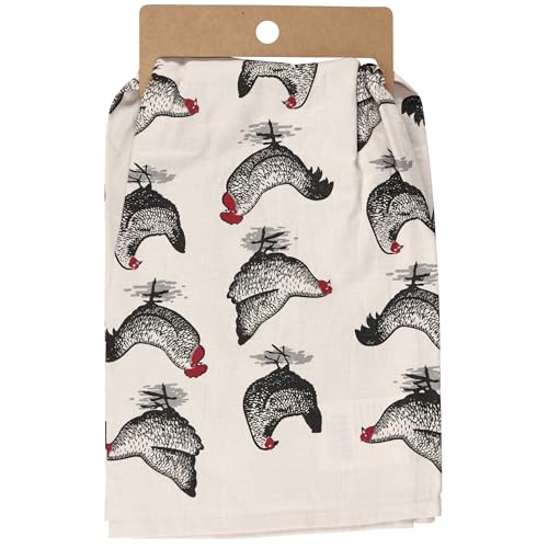 Primitives by Kathy cotton-linen towel blend—soft, durable, ideal for daily kitchen tasks.