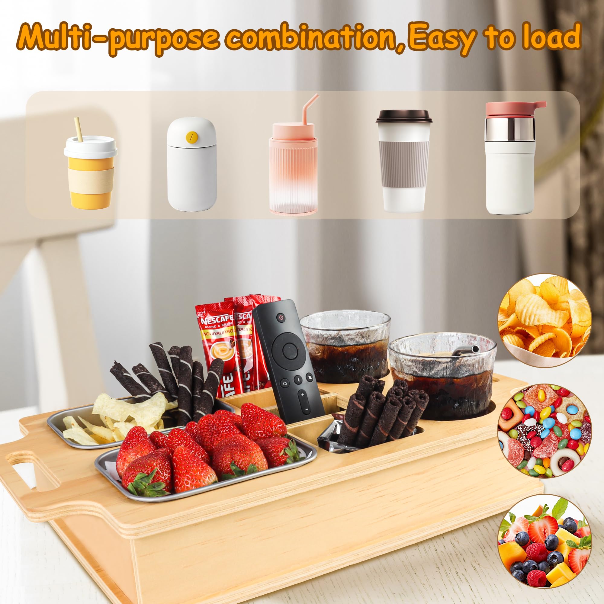 Primo Lines adjustable partitions create multiple drink and snack slots.