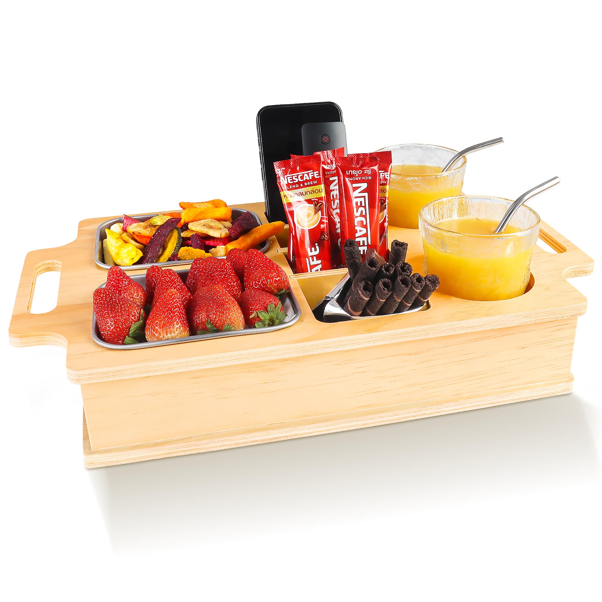 Primo Lines movie night setup keeps essentials at hand.