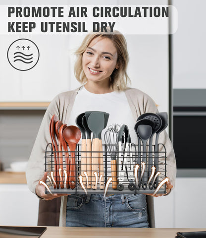 PrimZooty versatile storage suitable for utensils, cutlery, and office supplies.