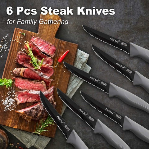 PrinChef stainless steel blades resist rust and corrosion