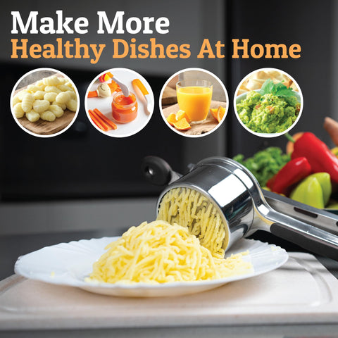 Great for homemade baby food purées with gentle texture