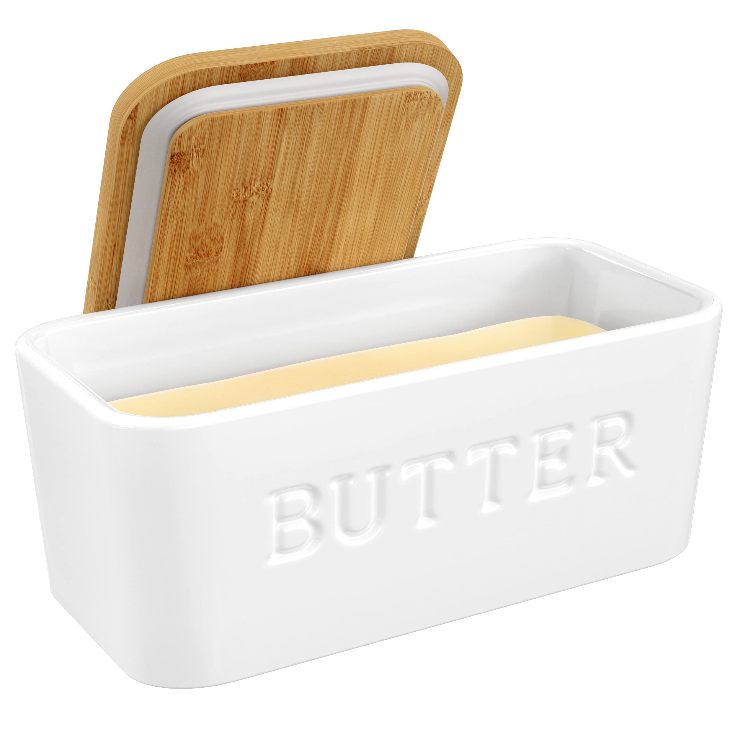 Priority Chef clean, classy kitchen dish complements any counter decor.