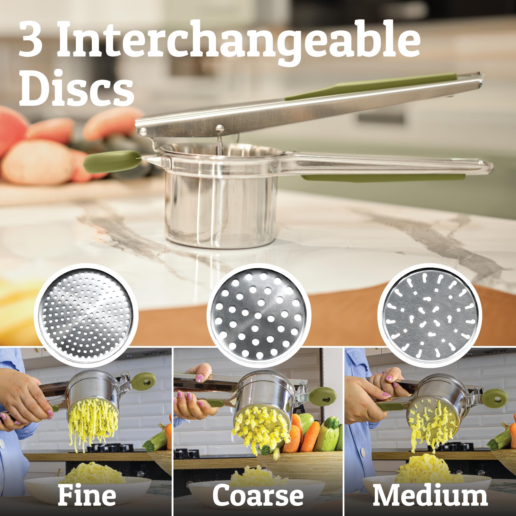 PriorityChef heavy-duty stainless steel for lasting performance