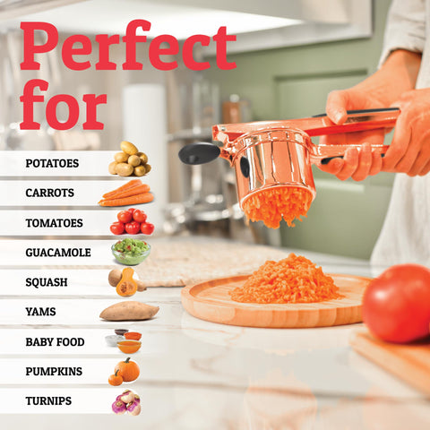 PriorityChef dishwasher safe indication for top rack cleaning.