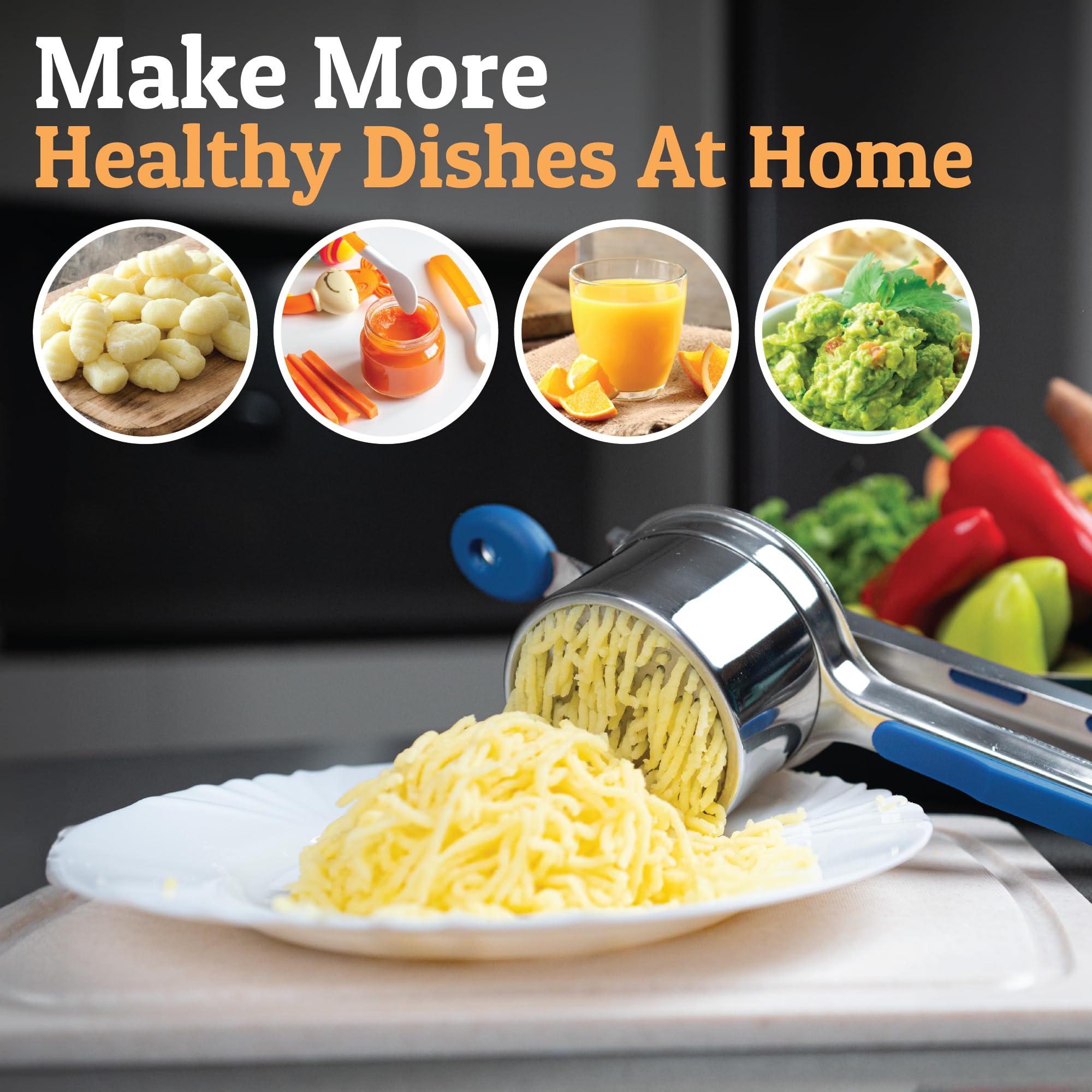 PriorityChef easy-clean design highlighting rinse-ready after cooking