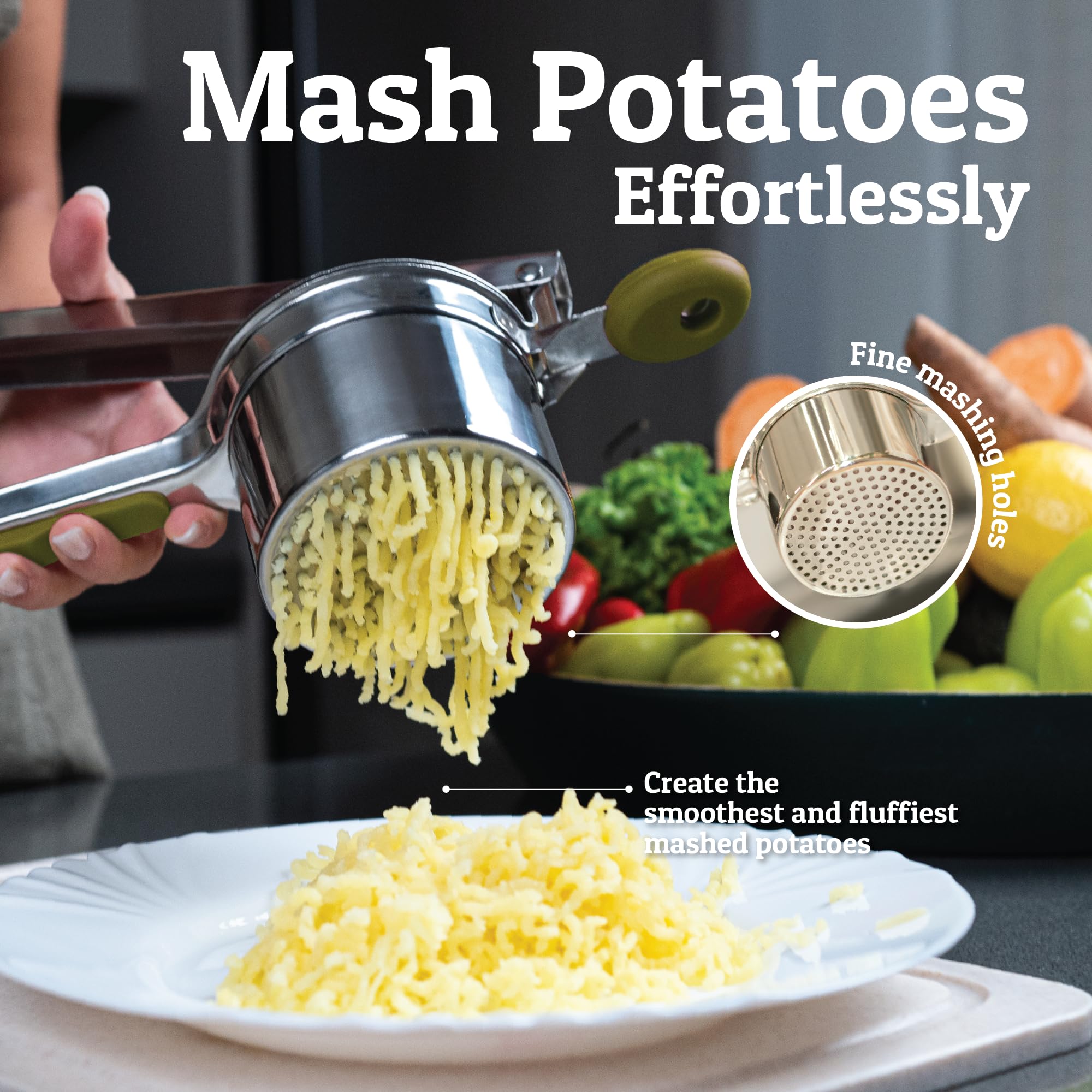 PriorityChef three-disc system enabling texture from smooth to chunky