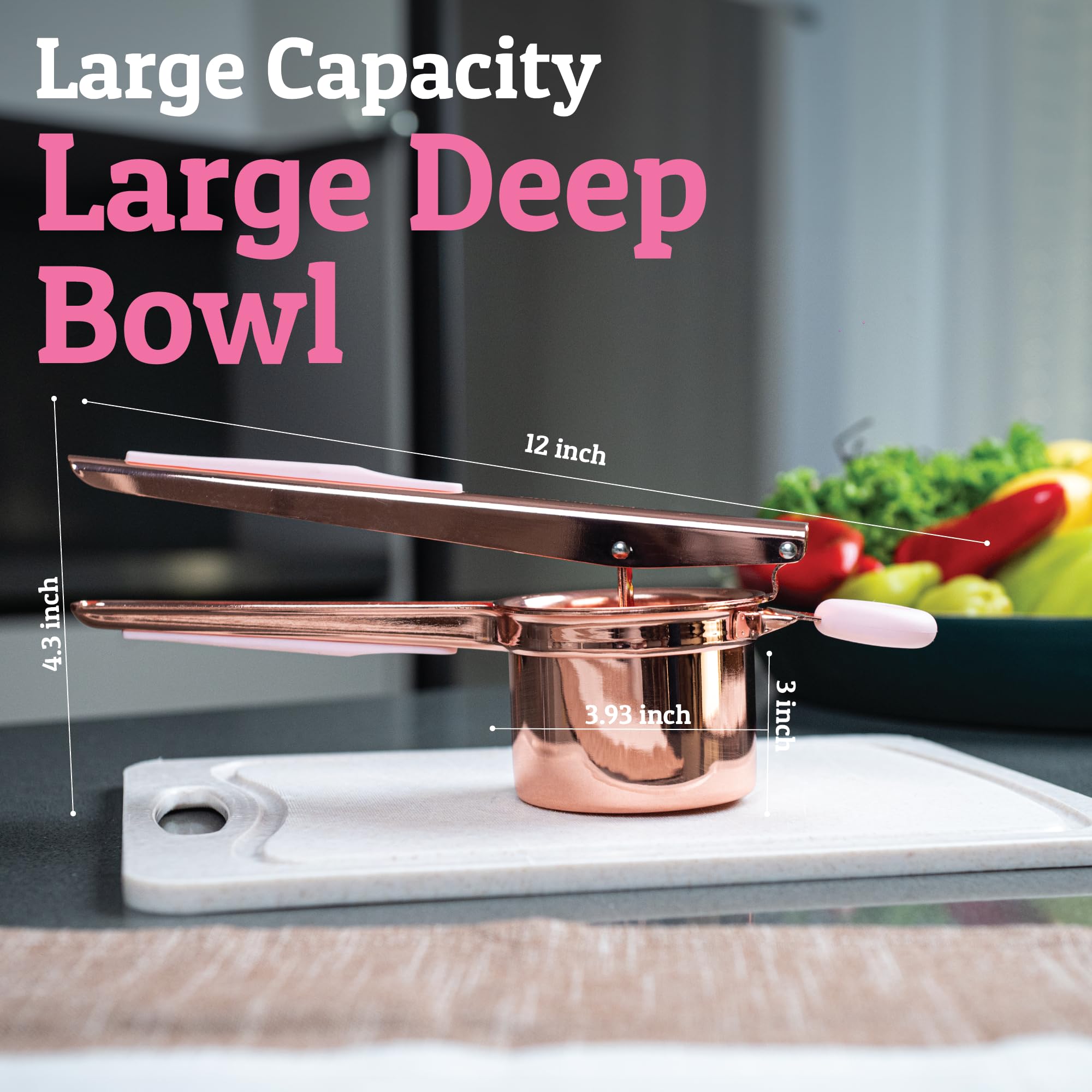 PriorityChef versatile ricer for baby food and veggie mashes
