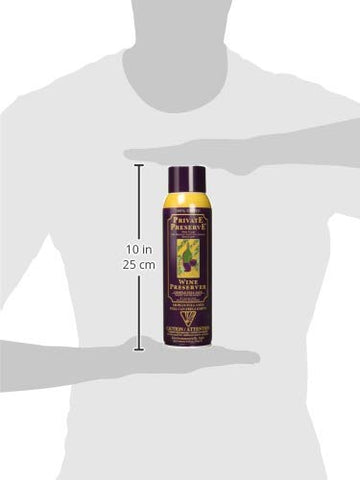 Private Preserve uses 100% inert gas to slow oxidation and protect aroma.