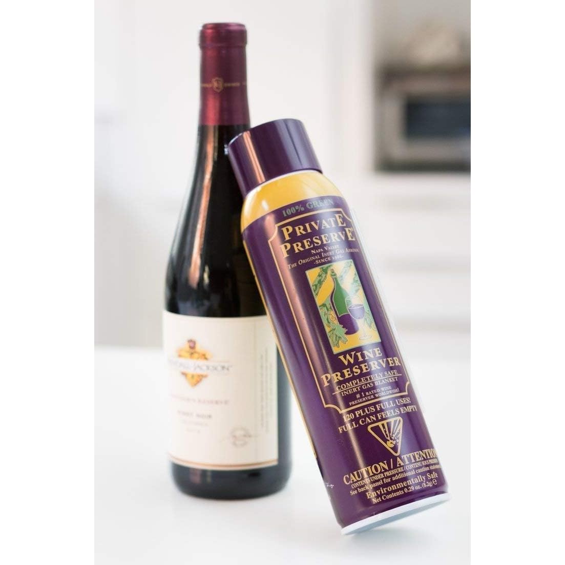 Private Preserve oil and vinegar compatibility image highlights versatile kitchen preservation.