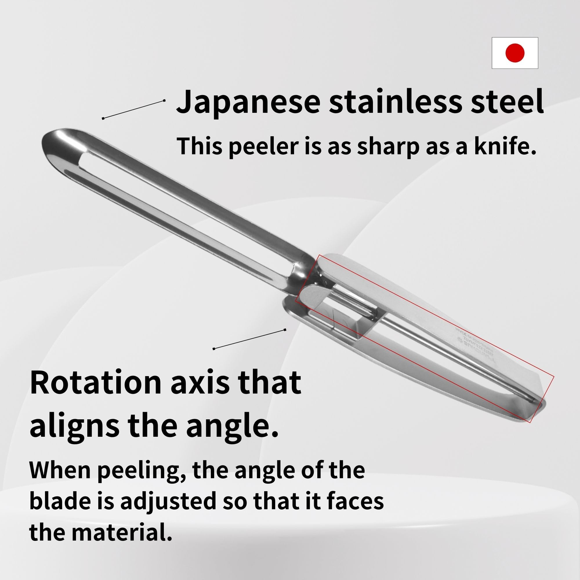 Product of Gifu Japan apple peeling made easy with this professional-grade tool