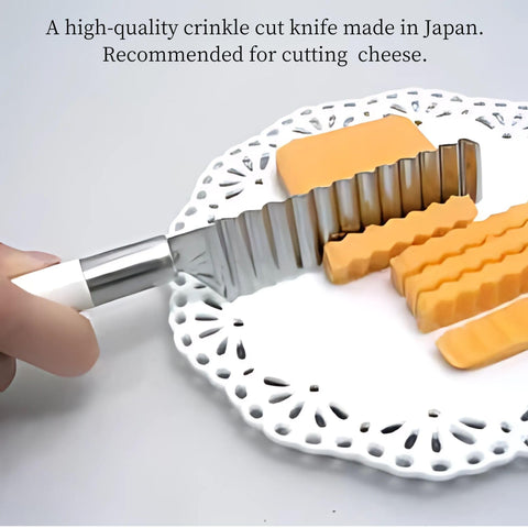 Gifu Japan Seki cheese knife showcases compact design for easy storage
