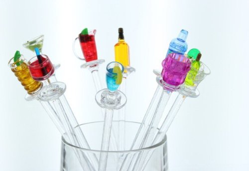 Prodyne Happy Hour Swizzle Sticks set a festive mood at cocktail parties