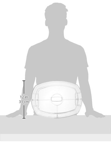 Prodyne SB-5 dimensions-15-by-11-5-inches provide ample platter space