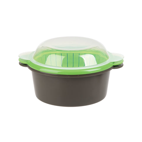 Progressive PrepSolutions Mini Steamer space-saving design for small kitchens.