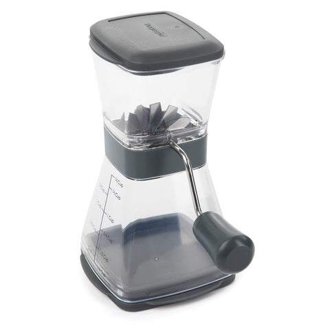 Progressive Prepworks Nut Chopper base with nuts ready to chop for toppings