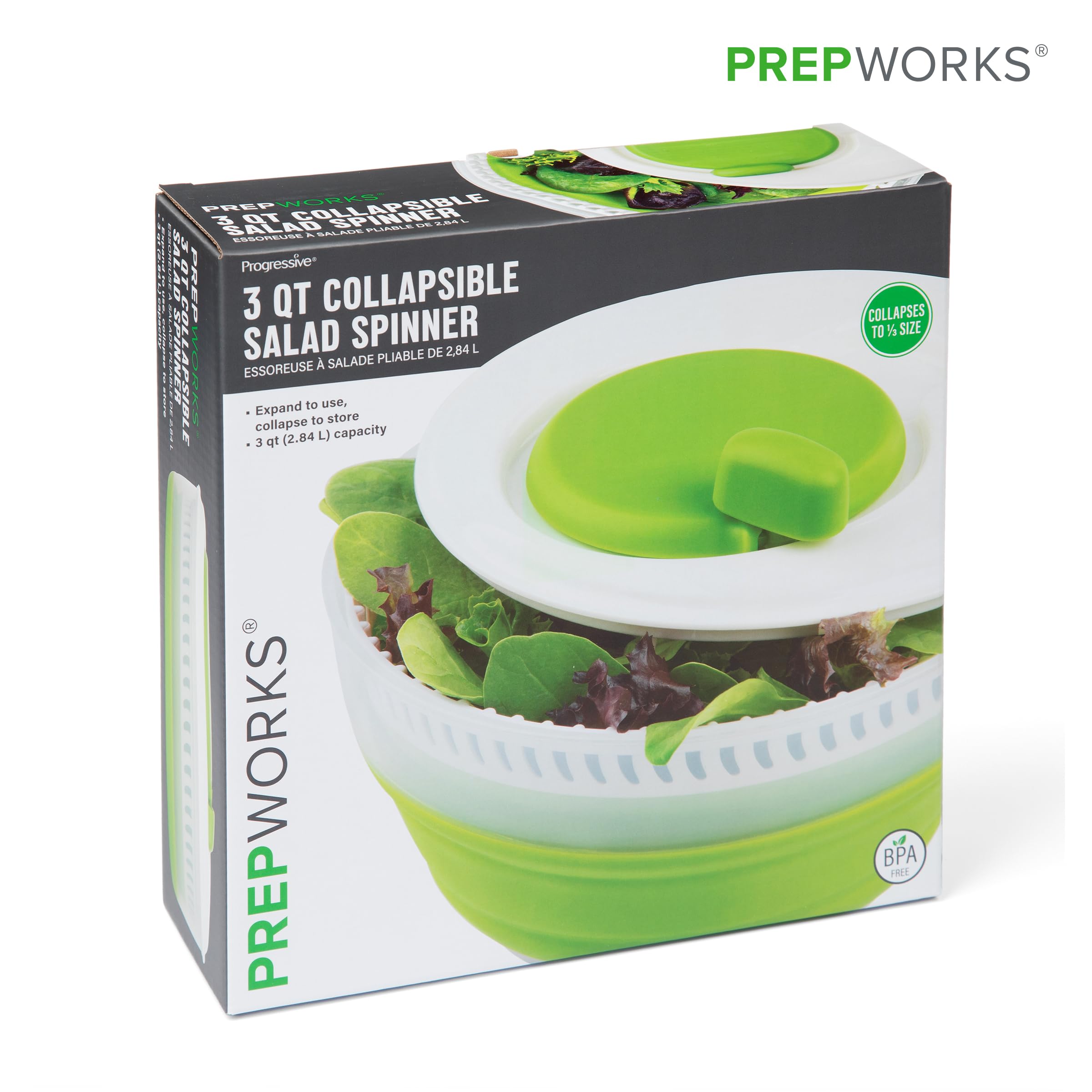 Progressive PrepWorks dishwasher-safe design simplifies cleanup after meals.