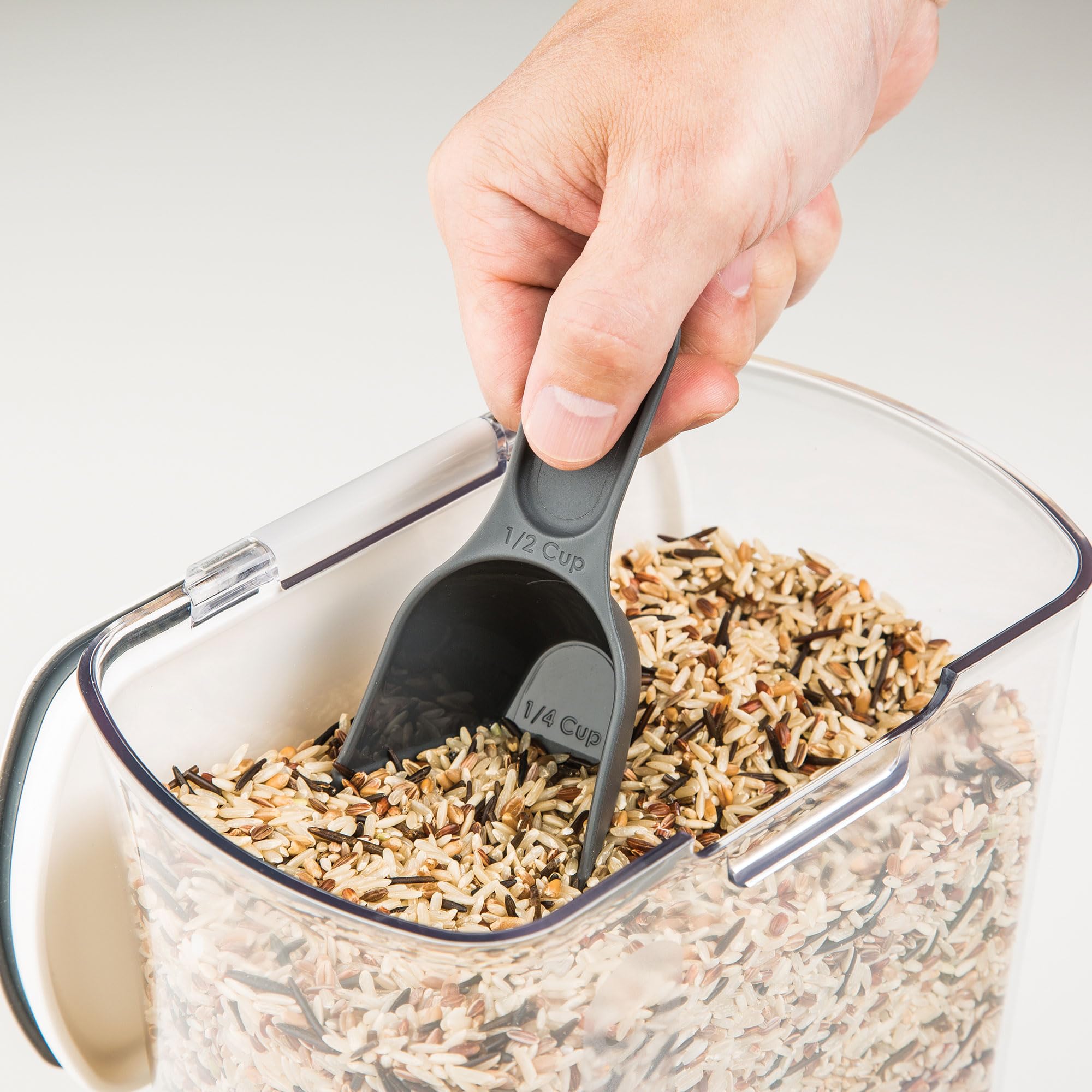 Progressive ProKeeper sugar keeper with flip-to-pour spout for clean pours