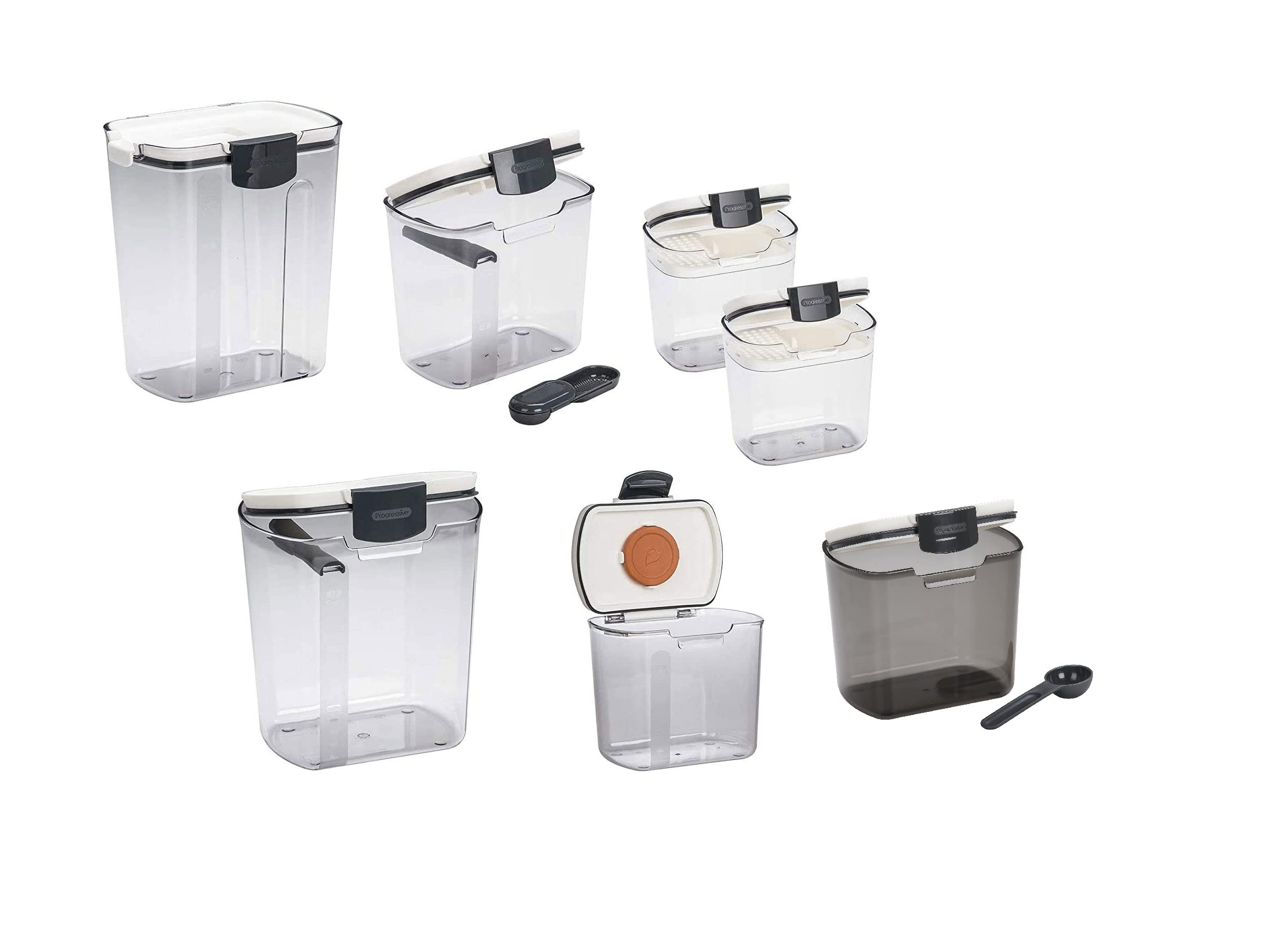 Progressive ProKeeper baking storage set keeps flour and sugar fresh and organized for easy baking