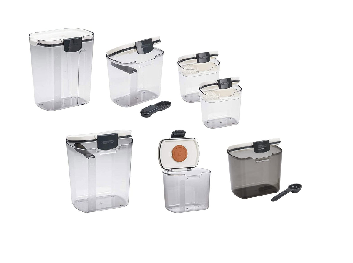 Progressive ProKeeper baking storage set keeps flour and sugar fresh and organized for easy baking