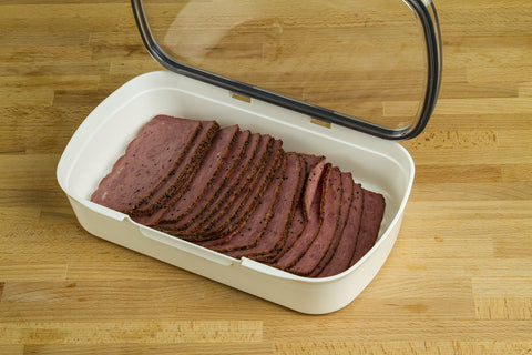 ProKeeper clear containers show contents at a glance for organized pantry.