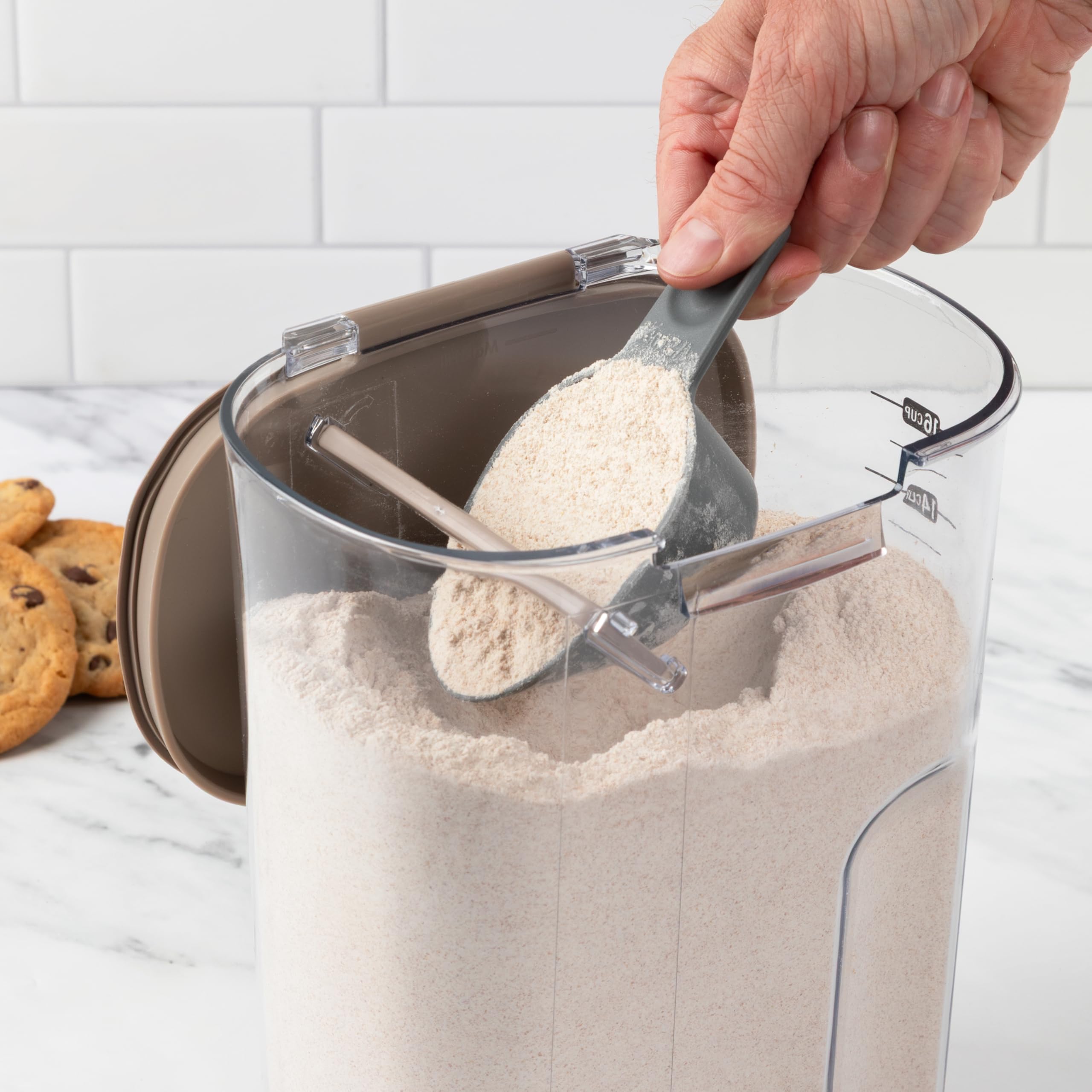 ProKeeper+ Clear BPA-free canisters offer easy visibility